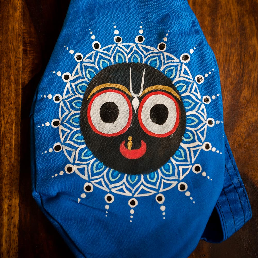 Handpainted Beadbag - Sweet Jagannath