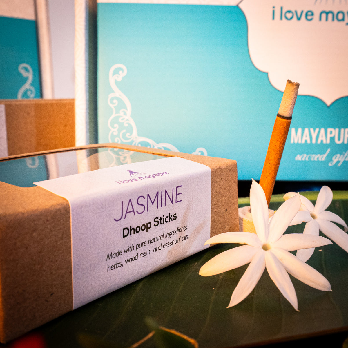 Diwali Gift Box from Mayapur: Sacred Scents & Tulsi Mala