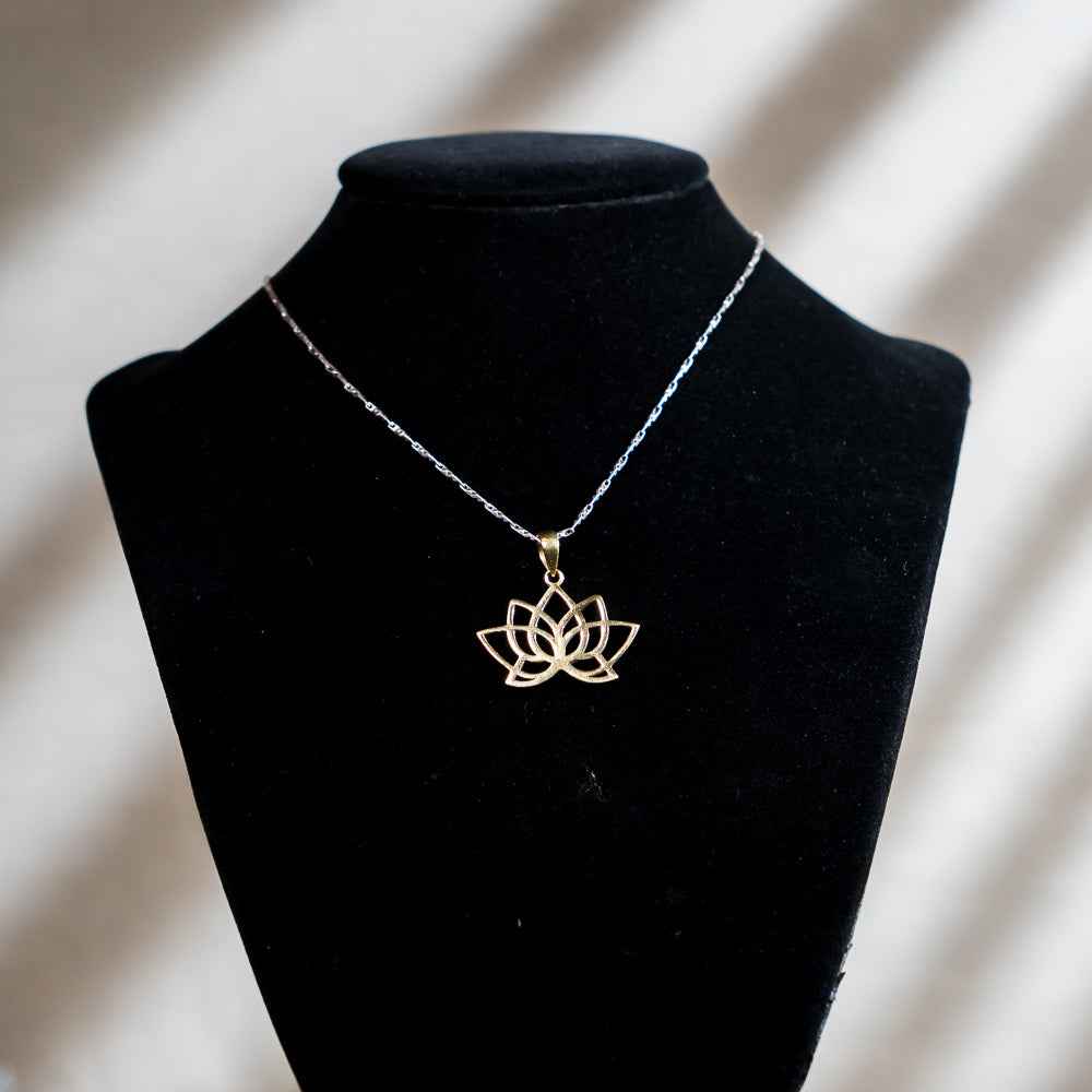 Lotus Pendant - Panchaloha