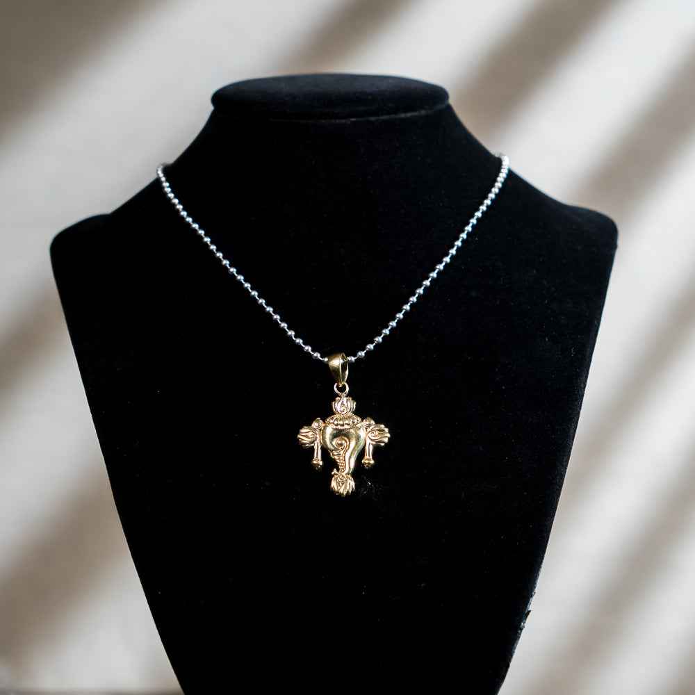 Shankha Pendant – Panchaloha