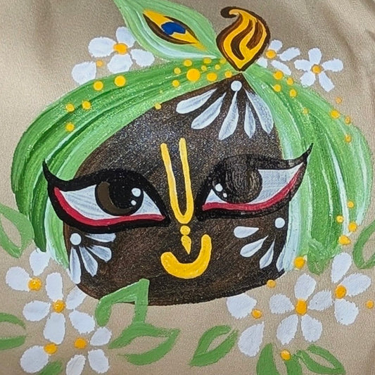 Hand-painted Beadbag - Sweet Giri