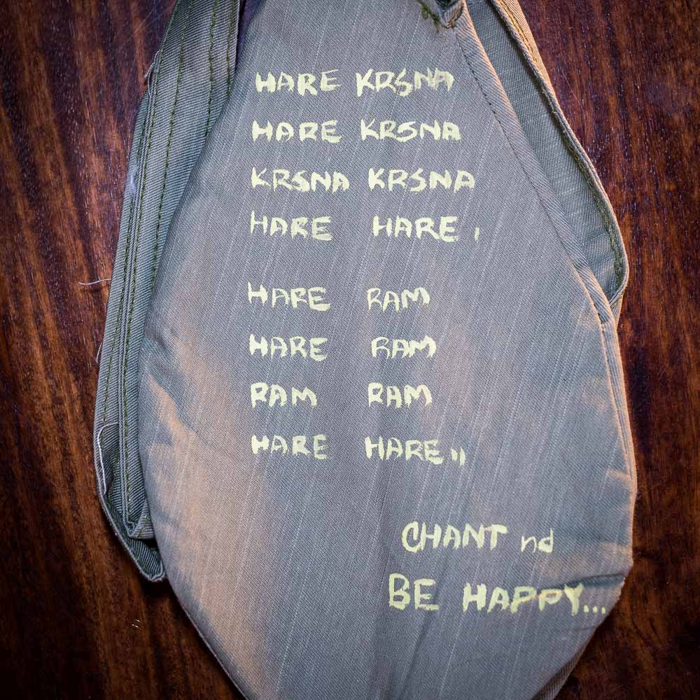 Handpainted Beadbag - Krsnastu Bhagavan Svayam