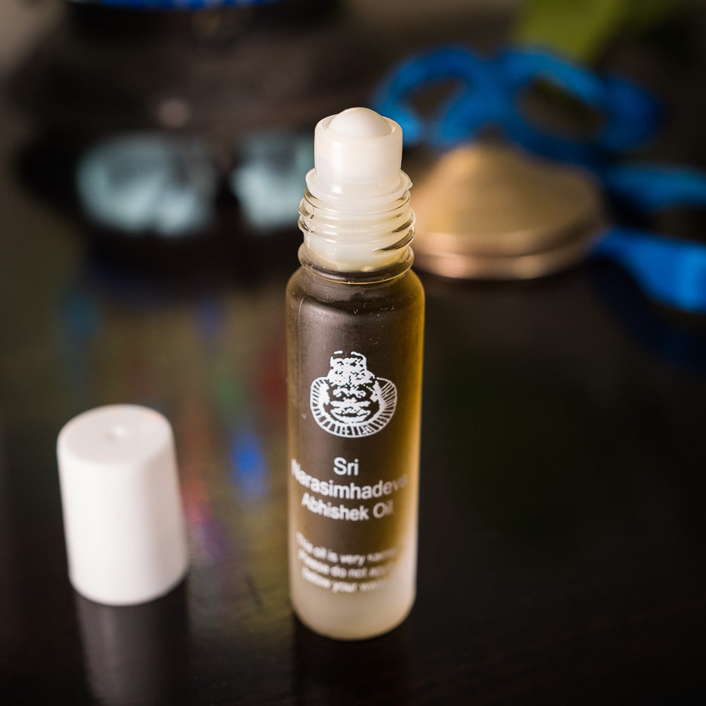 Original Abhishek Oil from Ugra Narasimhadeva – Mayapur