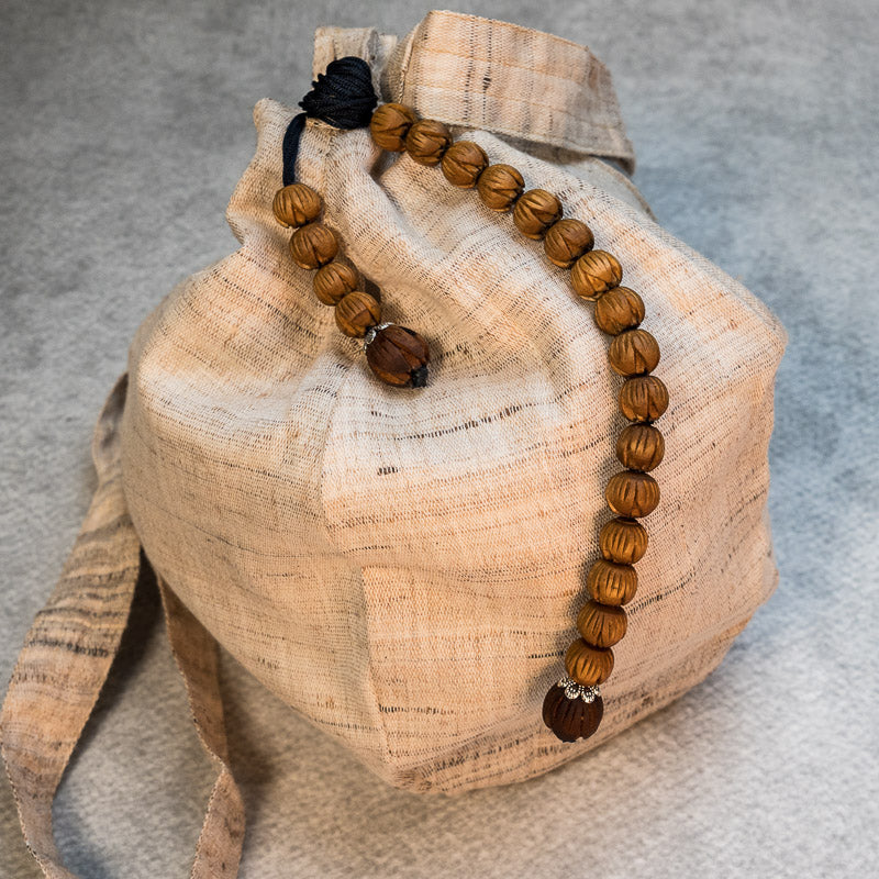 Tulsi Counter beads Carved #32