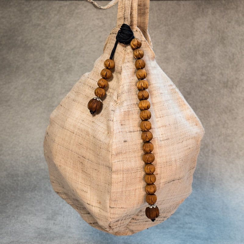 Tulsi Counter beads Carved #32