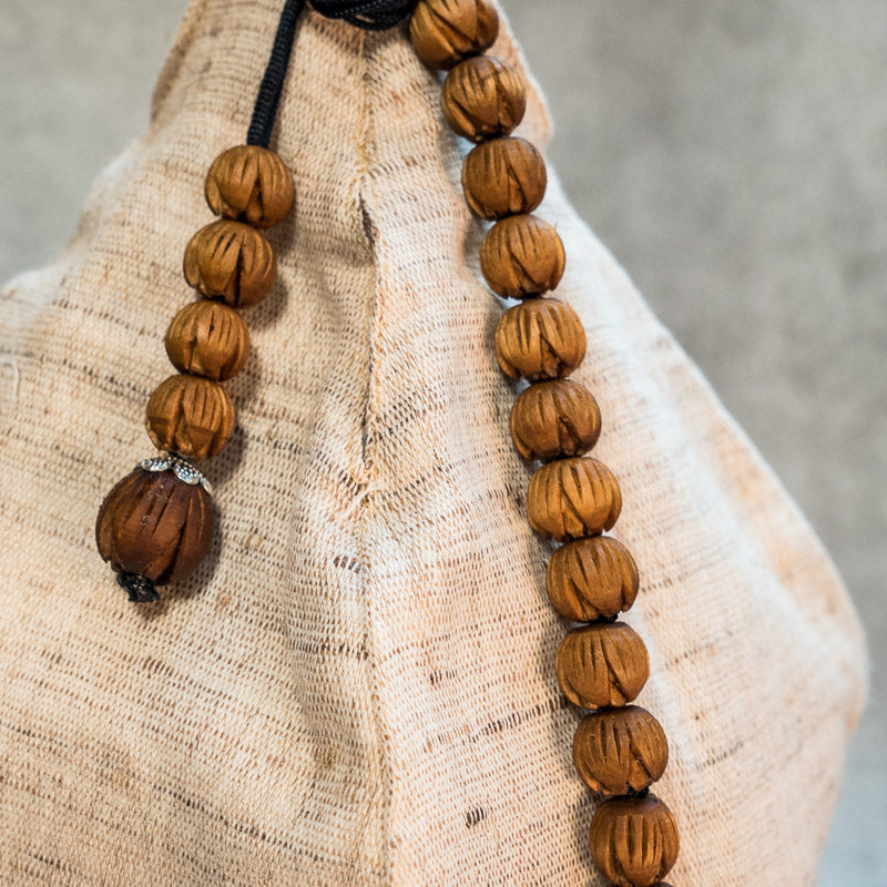 Tulsi Counter beads Carved #32