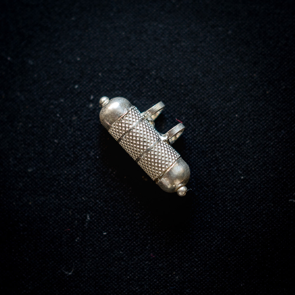 Silver Narasimhadev Kavacha (Necklace Pendant) - I Love Mayapur