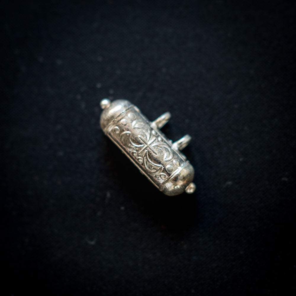 Silver Narasimhadev Kavacha (Necklace Pendant) - I Love Mayapur