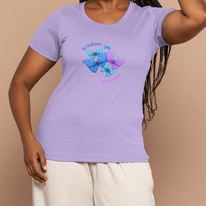 Woman T-Shirt Radha Krishna