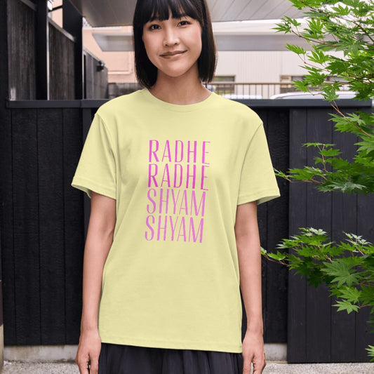 Woman T-Shirt Radhe Shyam