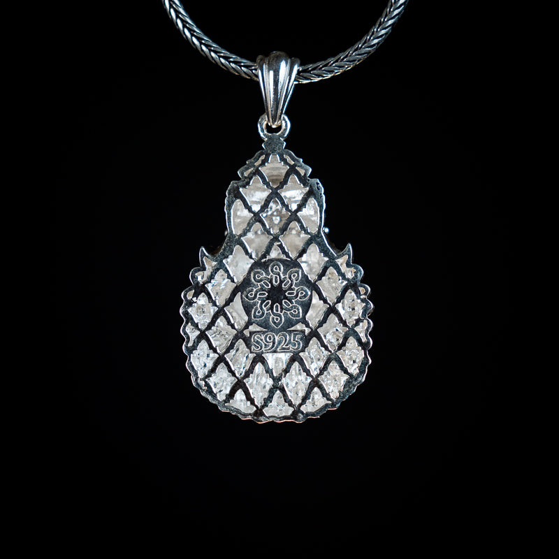 Shanta Mukha Narasimha 92.5 Silver Pendant