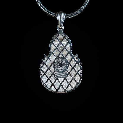 Shanta Mukha Narasimha 92.5 Silver Pendant