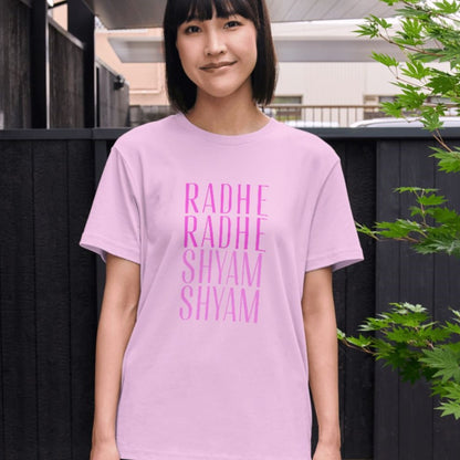 Woman T-Shirt Radhe Shyam