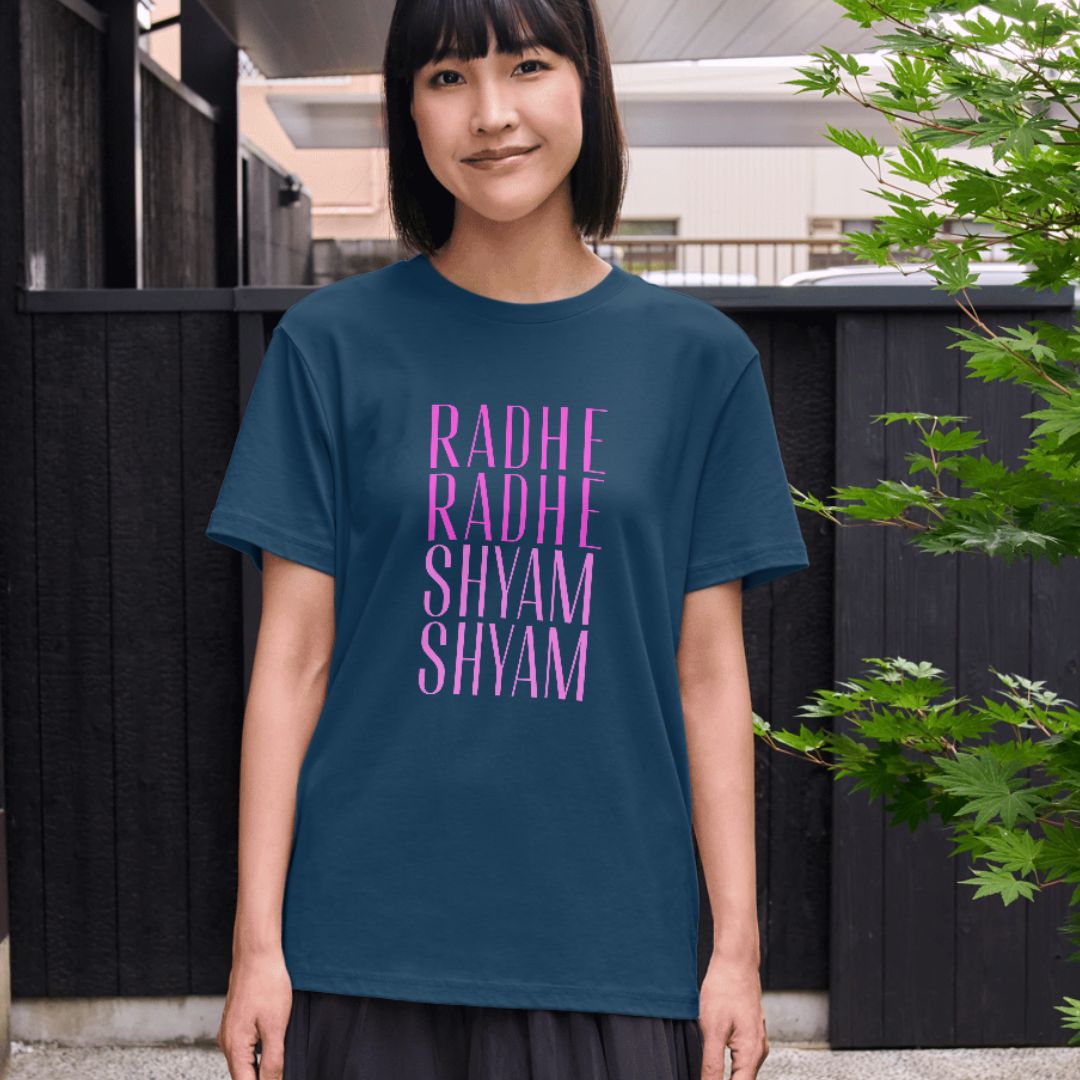 Woman T-Shirt Radhe Shyam