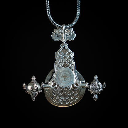 Yogananda Narasimha 92.5 Silver Pendant