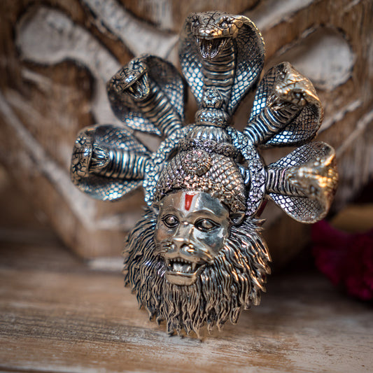 Shanta Ananta Narasimha 92.5 Silver Pendant