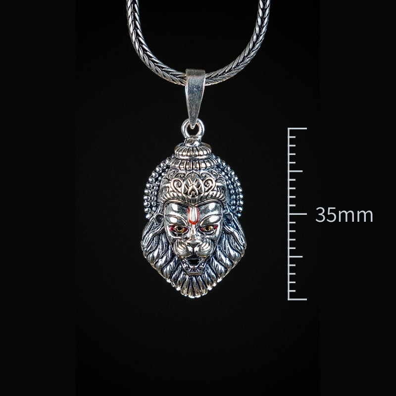 Narasimha Classic #1 92.5 Silver Pendant