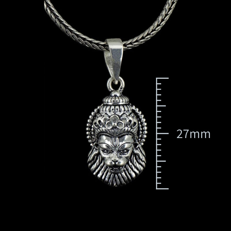 Narasimha Classic #2 92.5 Silver Pendant