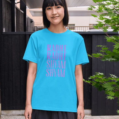 Woman T-Shirt Radhe Shyam