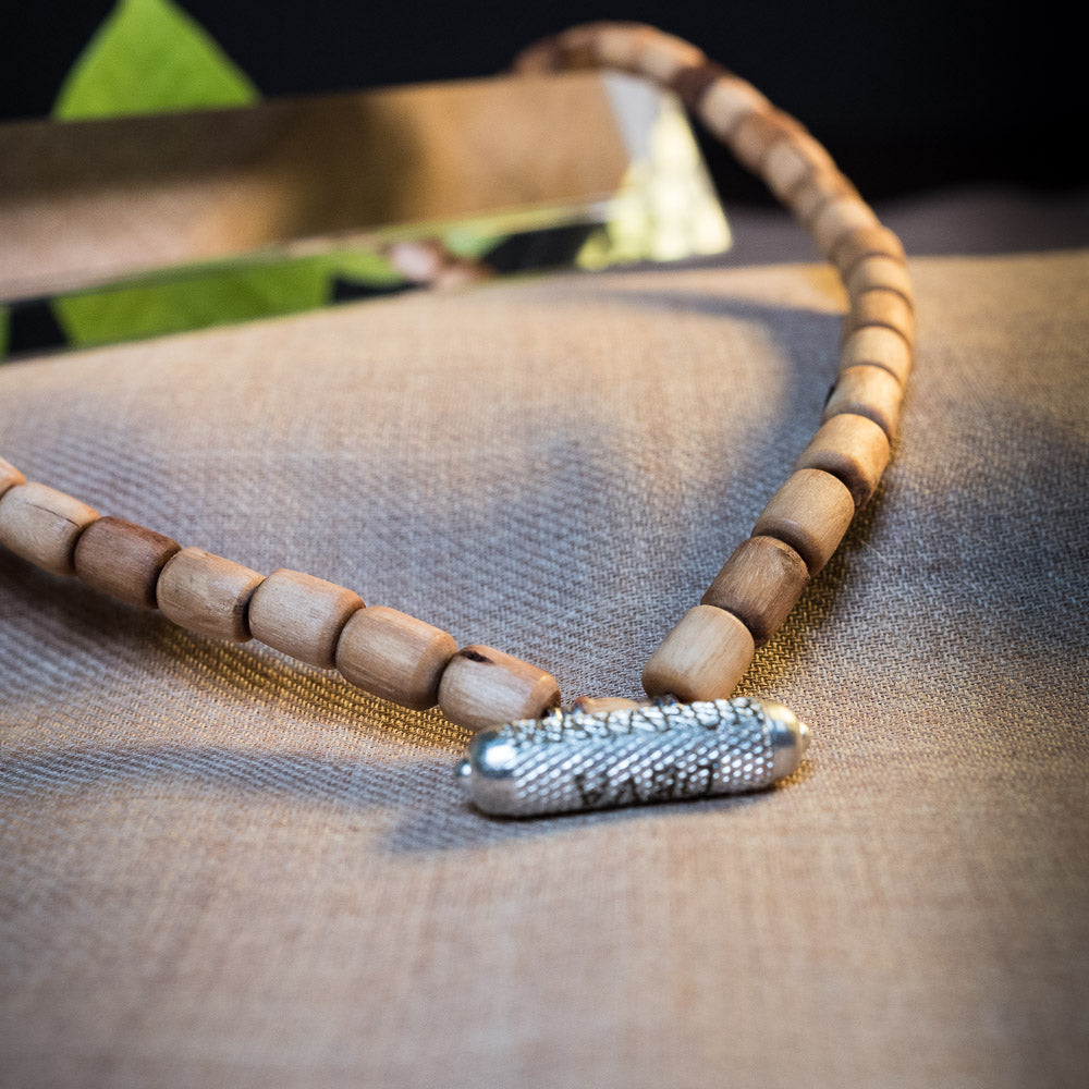 Tulsi Mala with Big Narasimha Kavacha offered in Mayapur #55