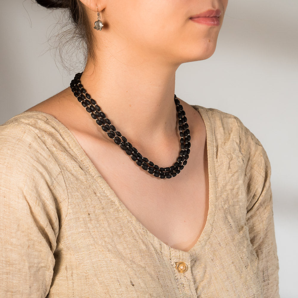 Tulsi Black rice Shape 3 Loop #75