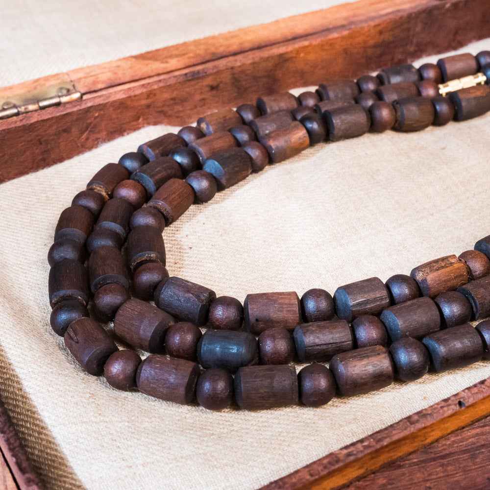 Tulsi Kunti Mala with Big Beads #86
