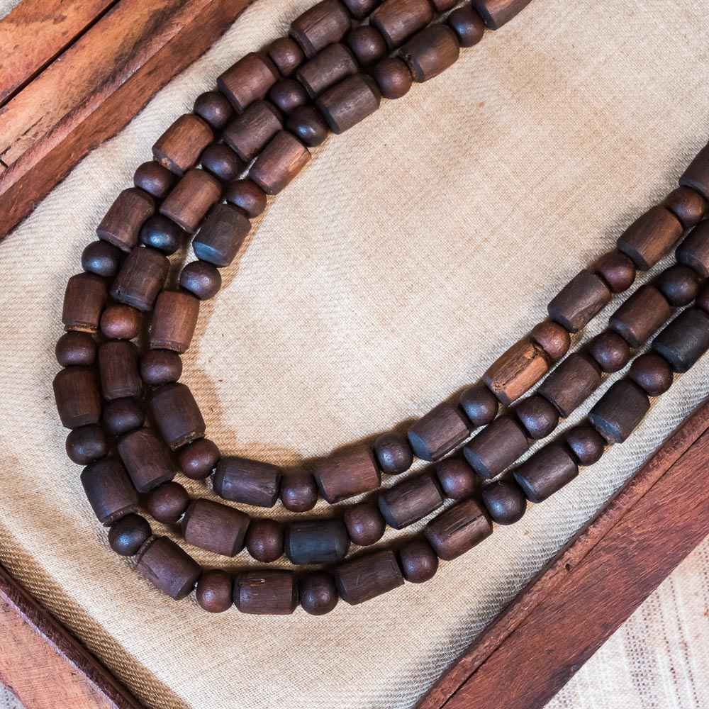 Tulsi Kunti Mala with Big Beads #86