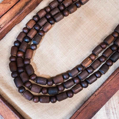 Tulsi Kunti Mala with Big Beads #86
