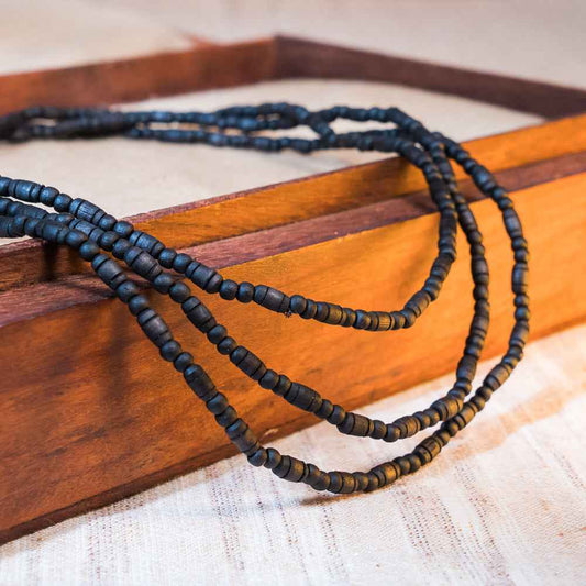 Tulsi Kunti Mala Black#89