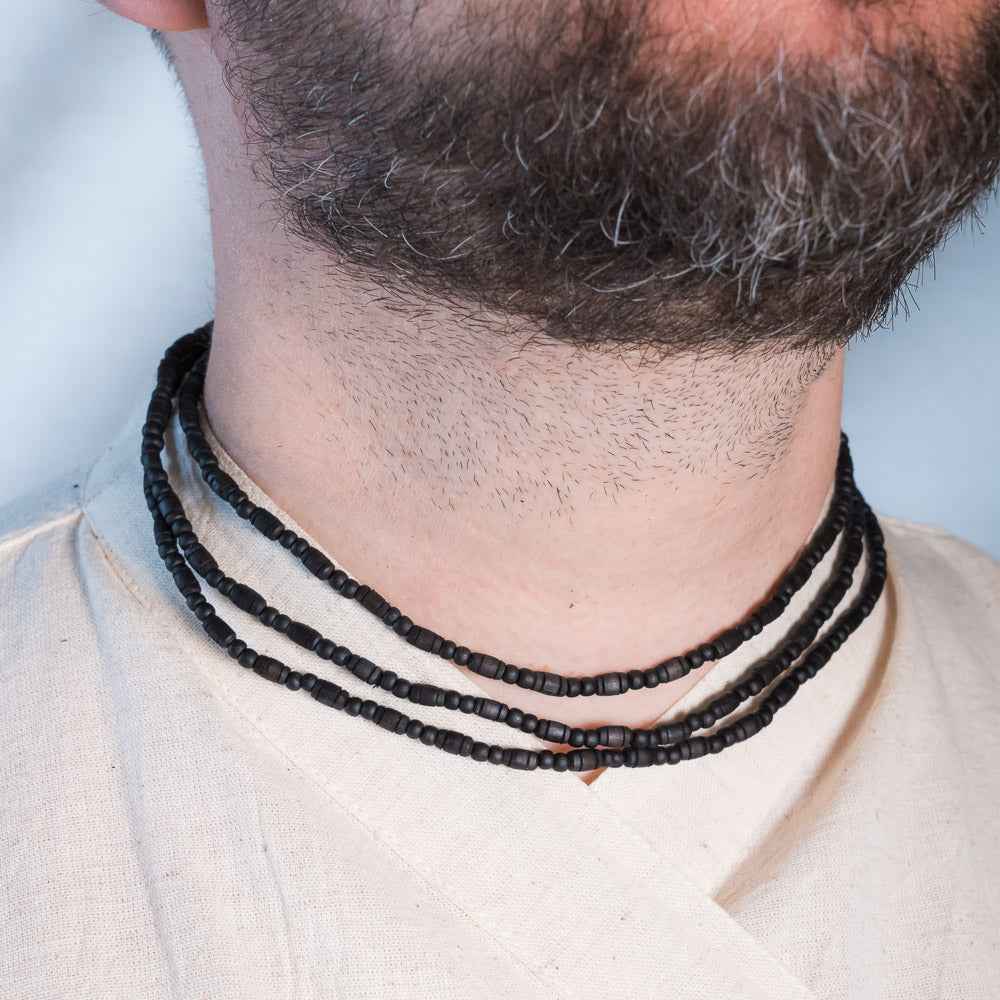 Tulsi Kunti Mala Black#89