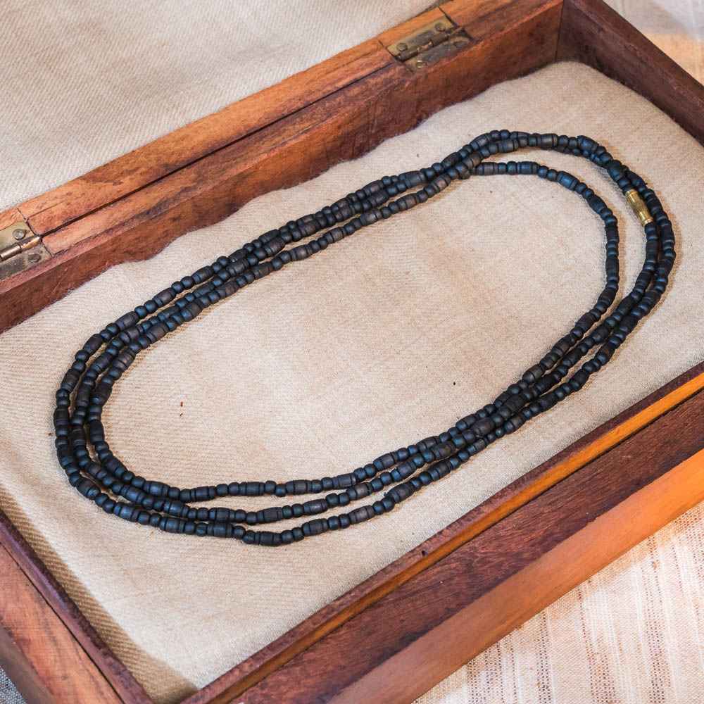Tulsi Kunti Mala Black#89