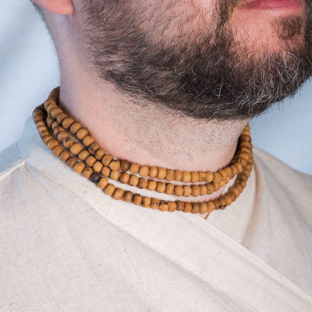Tulsi Kunti Mala Golden #90