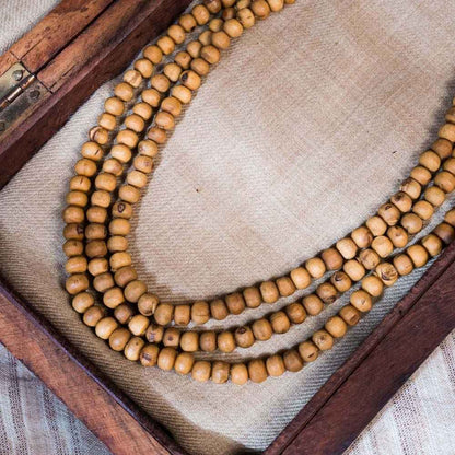 Tulsi Kunti Mala Golden #90