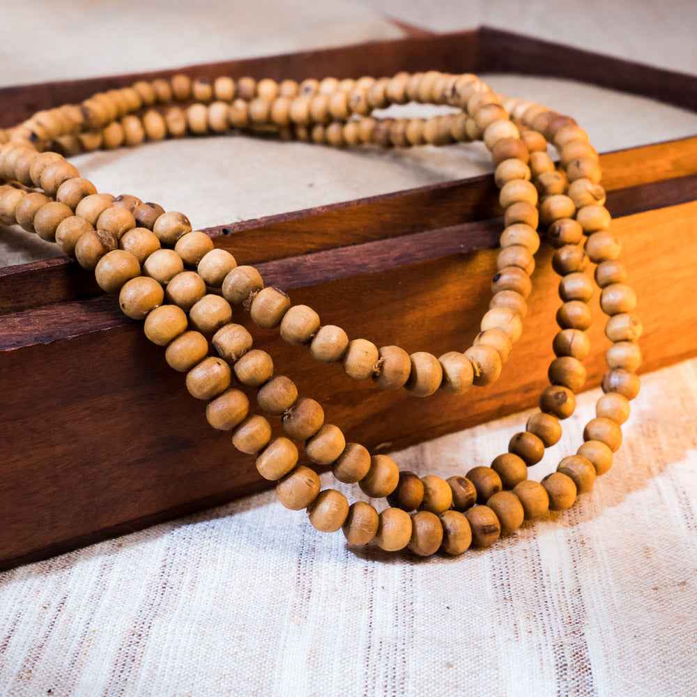 Tulsi Kunti Mala Golden #90