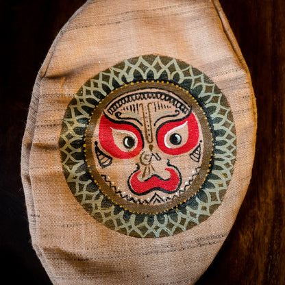 Handpainted Beadbag - Baladeva Silk