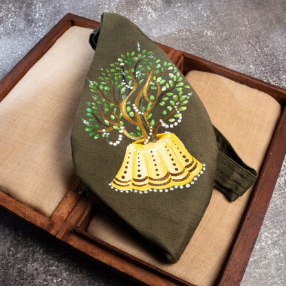 Hand-Painted Japa Mala Beadbag - Tulsi Maharani