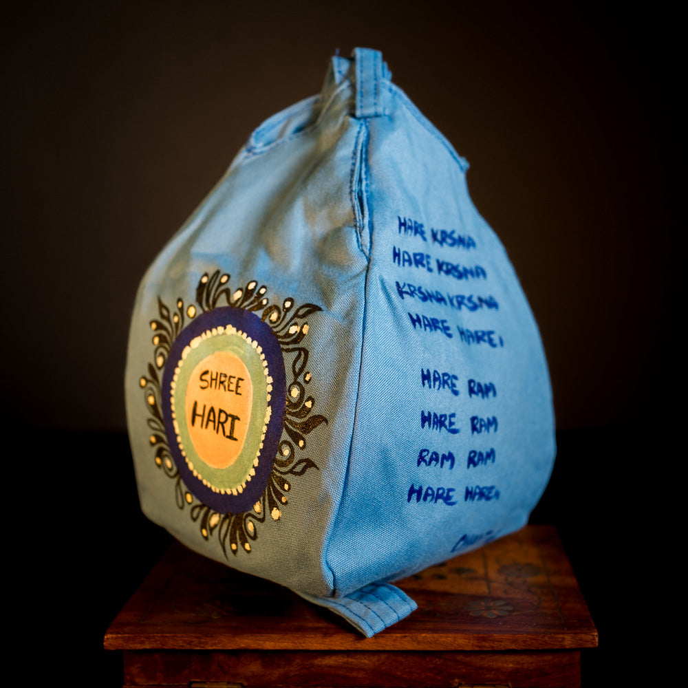 Handpainted Beadbag - Shree HARI