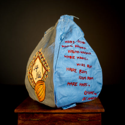 Handpainted Beadbag - Jai Nitai