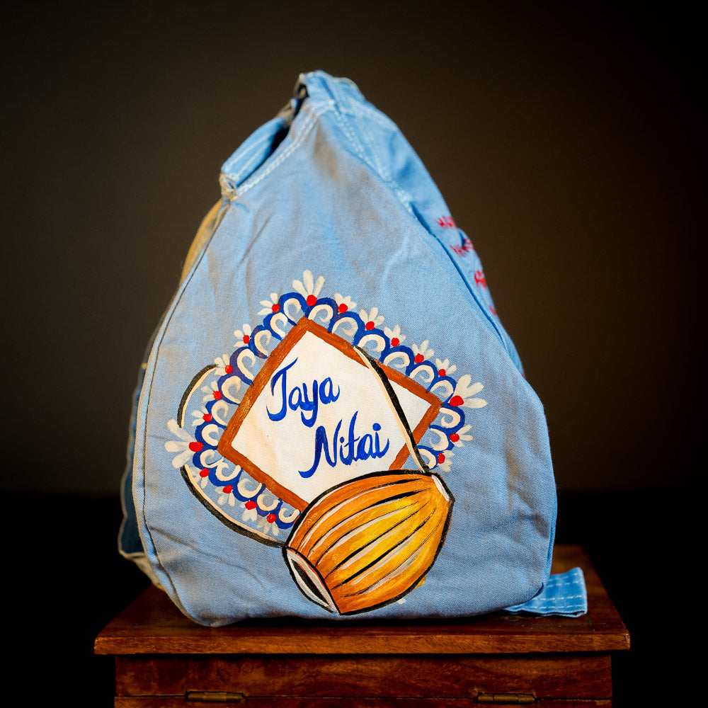 Handpainted Beadbag - Jai Nitai