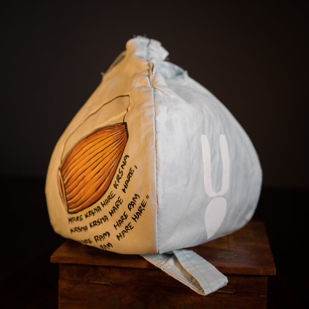 Handpainted Beadbag - Mridanga