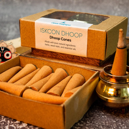 ISKCON Incense Dhoop Cones