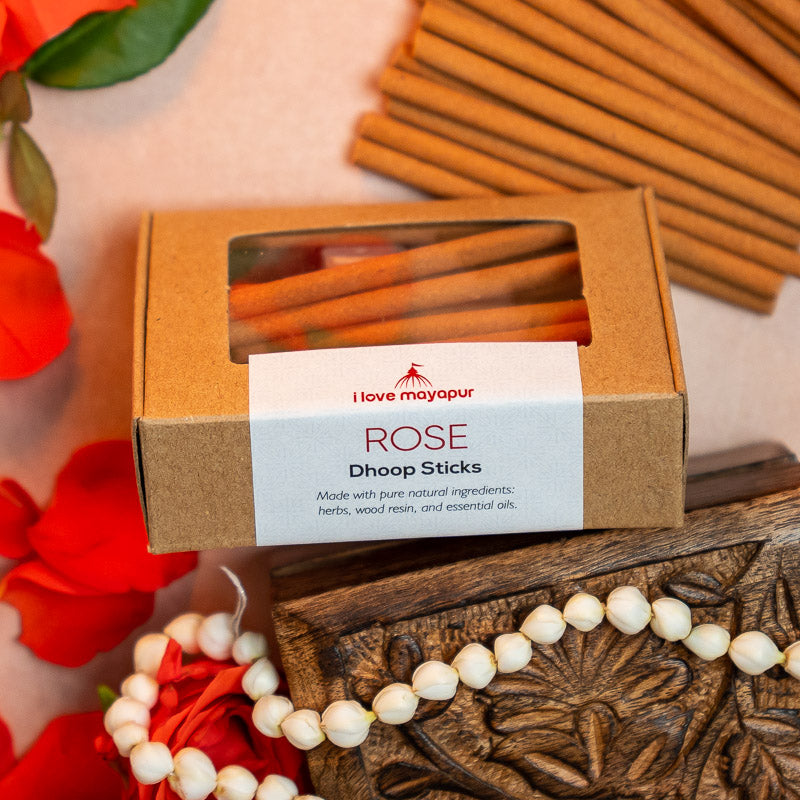 Rose Bambooless Incense Dhoop Stick