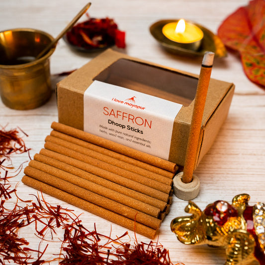 Saffron Queen Bambooless Incense Dhoop Stick