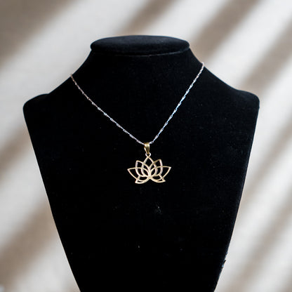 Lotus Pendant - Panchaloha