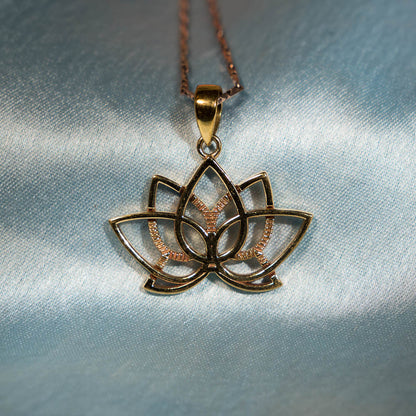 Lotus Pendant - Panchaloha