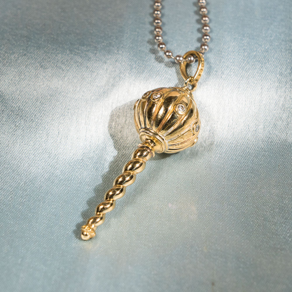 Gada Pendant- Panchaloha