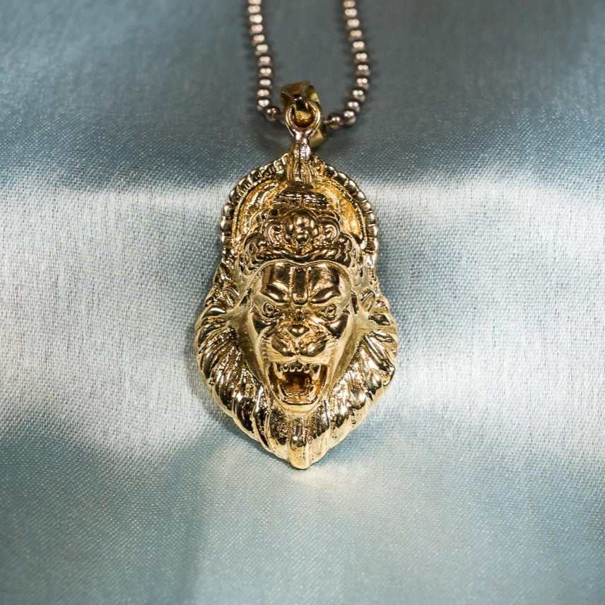 Narasimha Face Pendant - Panchaloha