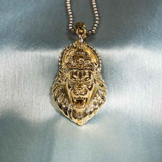 Narasimha Face Pendant - Panchaloha