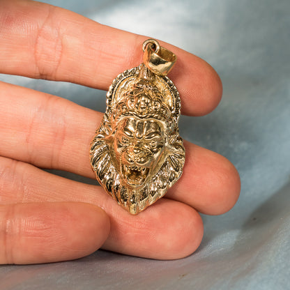 Narasimha Face Pendant - Panchaloha