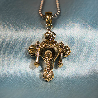 Shankha Pendant – Panchaloha